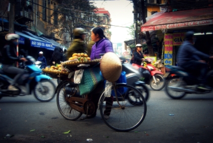 Fruit vendor, Hanoi