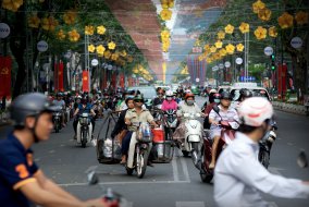 Saigon, traffic
